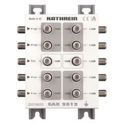 Kathrein Sat-ZF-Abzweiger EAX 2512, 13 dB, 5-2400 MHz, F-Connector... KATHREIN-20510035 4021121473005 (Abb. 1)