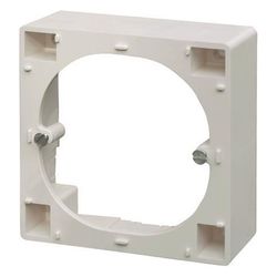 Kathrein Aufputzrahmen ESZ 50, 80x80x40mm, Edelstahl, Weiß... KATHREIN-274226 4021121141003 (Abb. 1)