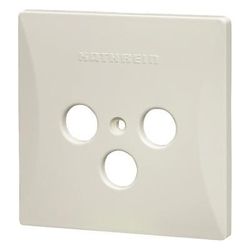 Kathrein Abdeckplatte ESZ 53, 80x80x40mm, Edelstahl, Weiß... KATHREIN-274228 4021121141065 (Abb. 1)
