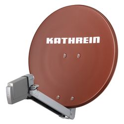 Kathrein Offset-Parabol-Spiegel CAS 80ro, 80cm, Aluminium, Rotbraun... KATHREIN-20010028 4021121468810 (Abb. 1)