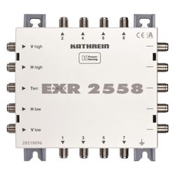 Kathrein Multischalter EXR 2558, 5 Eingänge 8 Teilnehmeranschlüsse, kaskadierbar... KATHREIN-20510096 4021121522796 (Abb. 1)