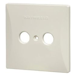 Kathrein Antennensteckdose ESZ 52, 80x80x40mm, Edelstahl, Weiß... KATHREIN-274227 4021121141034 (Abb. 1)