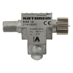 Kathrein Blitzstromableiter KAZ 12, 5-2400 MHz, 75 Ohm, 21810002... KATHREIN-21810002 4021121450785 (Abb. 1)