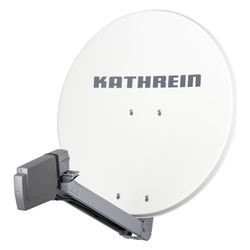 Kathrein Satellitenantenne CAS 80ws, 80cm, Aluminium, Weiß... KATHREIN-20010029 4021121468827 (Abb. 1)