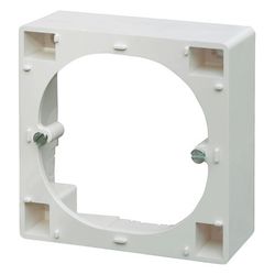 Kathrein Aufputzrahmen ESZ 50, 80x80x40mm, Edelstahl, Weiß... KATHREIN-274226 4021121141003 (Abb. 1)