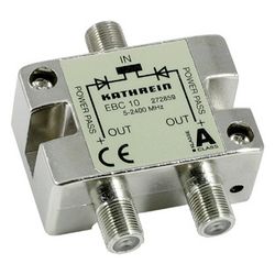Kathrein Verteiler EBC 10 2fach, 5-2400MHz 4/5/6/8dB, F-Connector... KATHREIN-272859 4021121435638 (Abb. 1)
