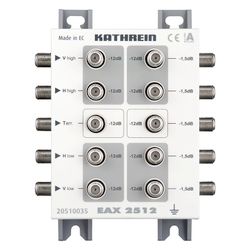 Kathrein Sat-ZF-Abzweiger EAX 2512, 13 dB, 5-2400 MHz, F-Connector... KATHREIN-20510035 4021121473005 (Abb. 1)