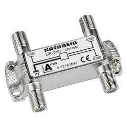 Kathrein Verteiler EBC 03/G, 6dB, 5-1218MHz, F-Connector... KATHREIN-21610085 4021121547577 (Abb. 1)