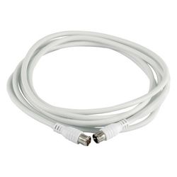 Kathrein Antennenkabel ETG 15, 1,5m, 75 Ohm, 85 dB, Weiß... KATHREIN-274779 4021121389610 (Abb. 1)