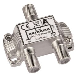 Kathrein Abzweiger EAC 01/G, 8,5dB 5-1218MHz, Zink-Spritzguss, Verzinnt... KATHREIN-21610089 4021121547720 (Abb. 1)
