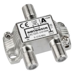 Kathrein Abzweiger EAC 02/G, 12dB 5-1218MHz, Zink-Spritzguss... KATHREIN-21610090 4021121547751 (Abb. 1)