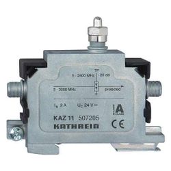 Kathrein Überspannungs-Schutzgerät KAZ 11, 5-3000 MHz, 2A, IP40, 145mm... KATHREIN-507205 4021121400971 (Abb. 1)