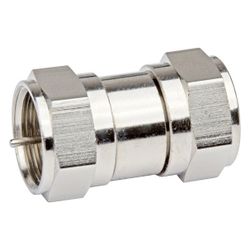 Kathrein F-Doppelstecker EMU 04, 75 Ohm, 90 dB, Schirmklasse A, gerade, Stecker/Stecke... KATHREIN-273244 4021121439407 (Abb. 1)