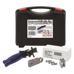 Kathrein Kompressions-Stecker-Set ZAH 12, 100x EMK 12, 1x ZAW 13, 1x RG 6/59... KATHREIN-21410008 4021121455933 (Abb. 1)