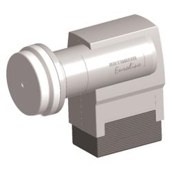 Kathrein Quad-LNB KEL 444, 4 Ausgänge, 40mm Aufnahme, Grau... KATHREIN-20110030 4021121534850 (Abb. 1)