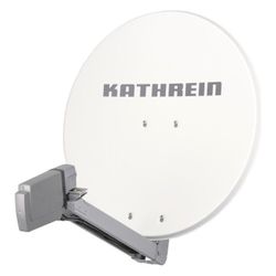 Kathrein Satellitenantenne CAS 80ws, 80cm, Aluminium, Weiß... KATHREIN-20010029 4021121468827 (Abb. 1)