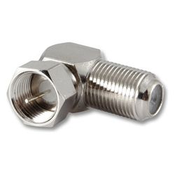 Kathrein F-Winkelstecker EMU 02, 75 Ohm, Schirmklasse A, abgewinkelt, Stecker/Buchse... KATHREIN-273245 4021121439377 (Abb. 1)