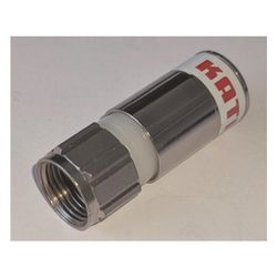Kathrein F-Kompressions-Stecker EMK 12, 75 Ohm, Schirmklasse A+... KATHREIN-21210018 4021121454202 (Abb. 1)