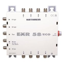Kathrein Multischalter EXR 58/ECO, 5 Eingänge, 8 Teilnehmeranschlüsse... KATHREIN-20510051 4021121487057 (Abb. 1)