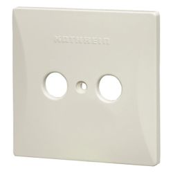 Kathrein Antennensteckdose ESZ 52, 80x80x40mm, Edelstahl, Weiß... KATHREIN-274227 4021121141034 (Abb. 1)