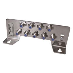 Kathrein F-Erdungsblock EMU 90, 9fach, 90dB, Stahl, feuerverzinkt... KATHREIN-21210021 4021121491306 (Abb. 1)