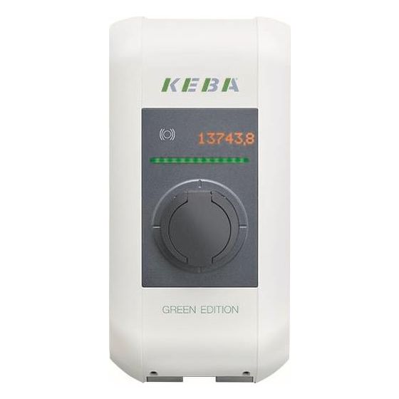 Keba Wallbox KeContact P30 x-series, 22kW, 1 Ladepunkt, Typ 2, RFID, MID, 4G, ISO 15118, RAL 7004/RAL 7016, 125100