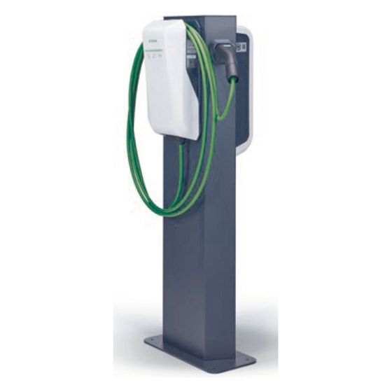 Keba Standsäule Double KC-P30/P40, 1168x296x100mm, Aluminium, RAL7016, 131813