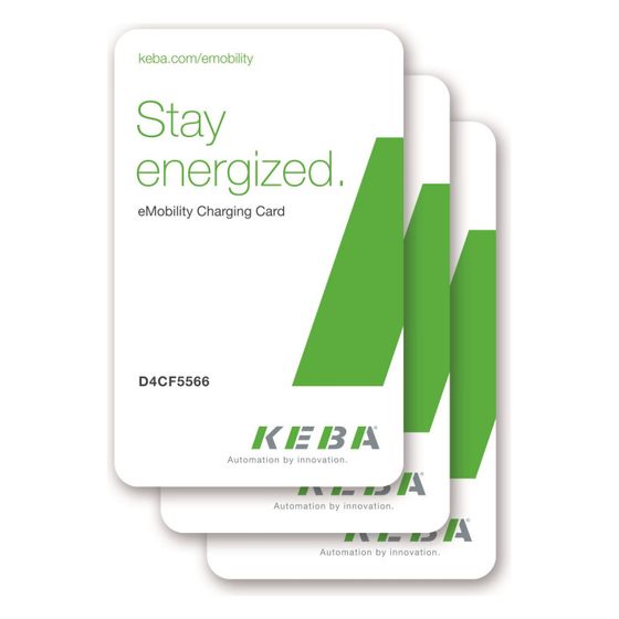Keba RFID-Karte KeContact P30, 10 Stück, 127939