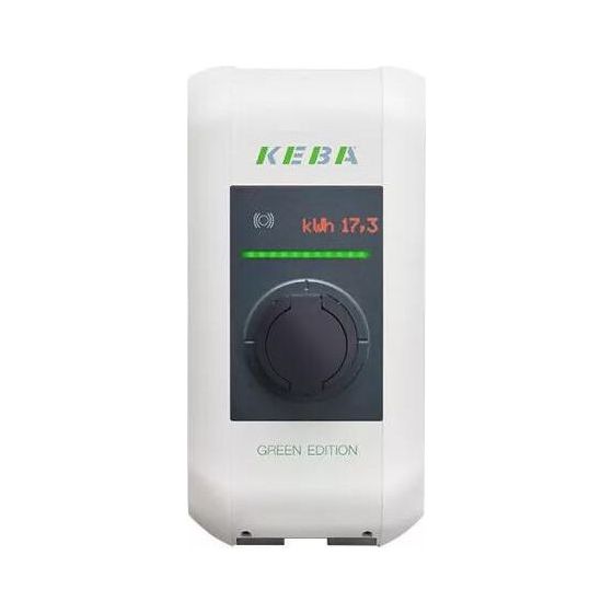 Keba Wallbox KeContact P30 x-series, 22kW, 1 Ladepunkt, Typ 2, RFID, MID, 4G, ISO 15118, RAL 7004/RAL 7016, 125100