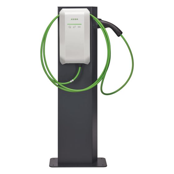 Keba Standsäule KC-P30/P40 Single, Aluminium, RAL7016, 131771