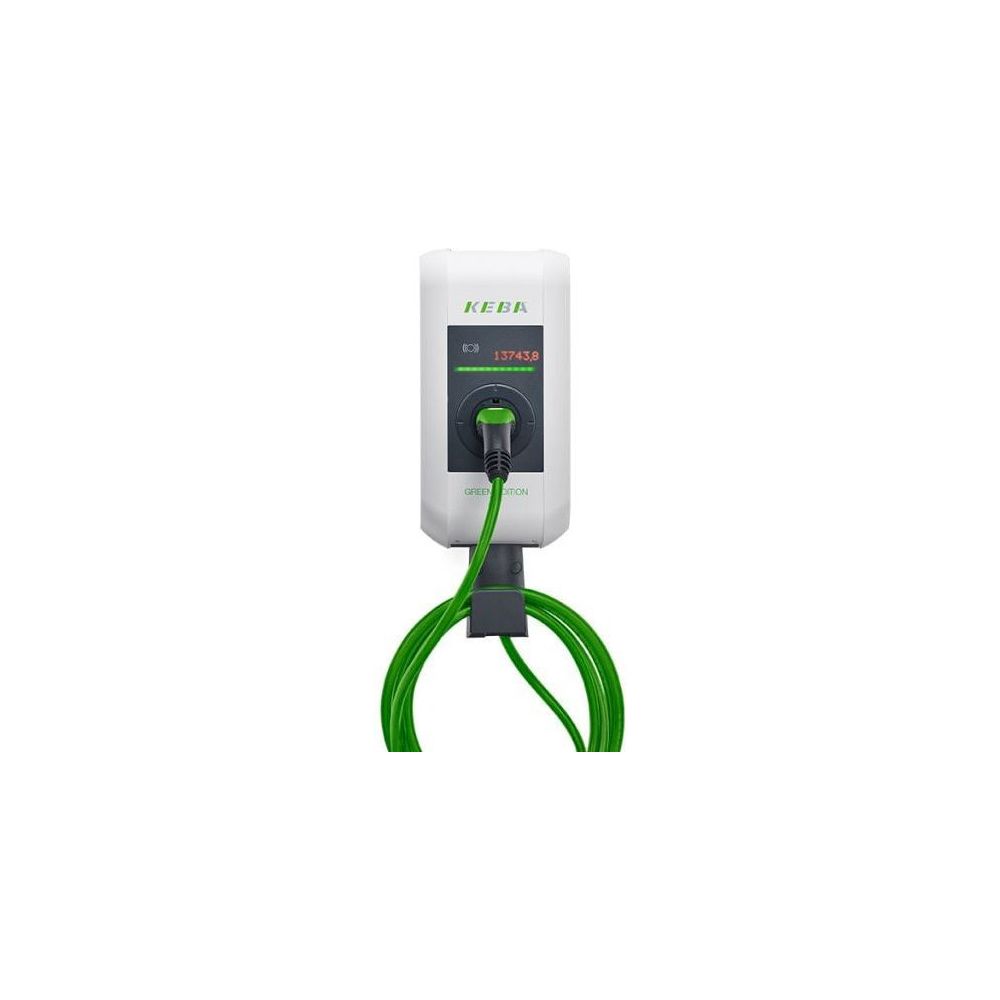 Keba Wallbox KeContact P30 x-series, 22kW, 6m, RFID, Display, Kunststoff, Signalgrau/Anthr... KEBA-128809 9120050716278 (Abb. 2)