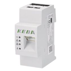 Keba Smart-Meter KeContact E10 Basic, 3-phasig, 63A, Modbus, 88x35x65mm, 126804... KEBA-126804 9120050715929 (Abb. 1)