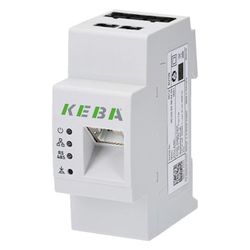 Keba Smart-Meter KeContact E10 Basic, 3-phasig, 63A, Modbus, 88x35x65mm, 126804... KEBA-126804 9120050715929 (Abb. 1)