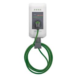 Keba Wallbox KeContact P30 x-series 22kW, 6m Ladekabel, RFID, Signalgrau/Anthrazitgrau, 12... KEBA-128810 9120050716223 (Abb. 1)