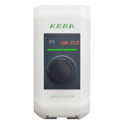Keba Wallbox KeContact P30 c-series, 22kW, IP54, IK10, Kunststoff, Reinweiß/Anthrazitgrau,... KEBA-121916 9120050714083 (Abb. 1)