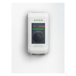 Keba Wallbox c-series P30-ES240022-E0R-GE, 22kW, IP54, IK10, Kunststoff, Reinweiß/Anthrazi... KEBA-121919 9120050714113 (Abb. 1)