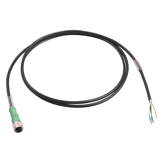 Kemper Control-Plus Kabel M12x1 mit losen Litzen, Figur 138&nbsp;00&nbsp;012, 5V, Anschlusskabellänge 1m