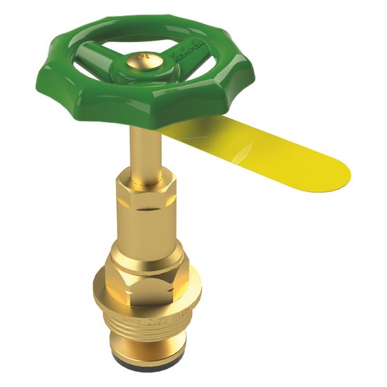 Kemper Standard Absperr-Oberteil, EPDM-Sitzdichtung, DN 15, für Figur 174 und 191, Messing, E010517400015KP