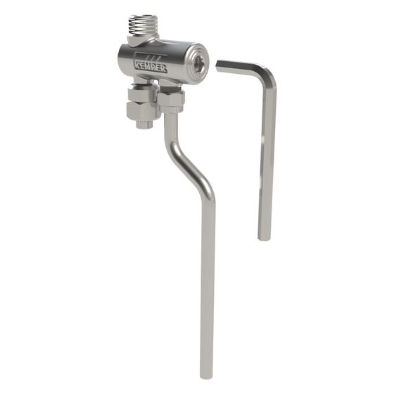 Kemper Probenahmeventil für Eckventil G 3/8
