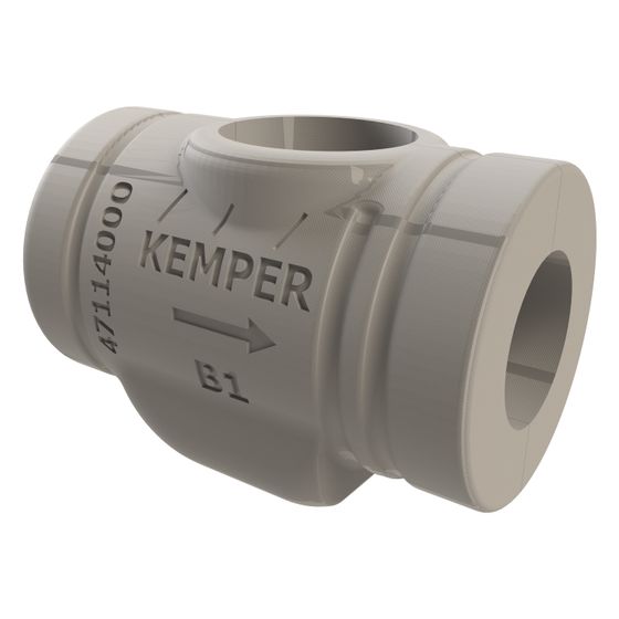 Kemper Dämmschale für UP-Plus und ETA-Therm mit Verschlussclips, DN 15-20, Polyethylen, Figur 471&nbsp;14