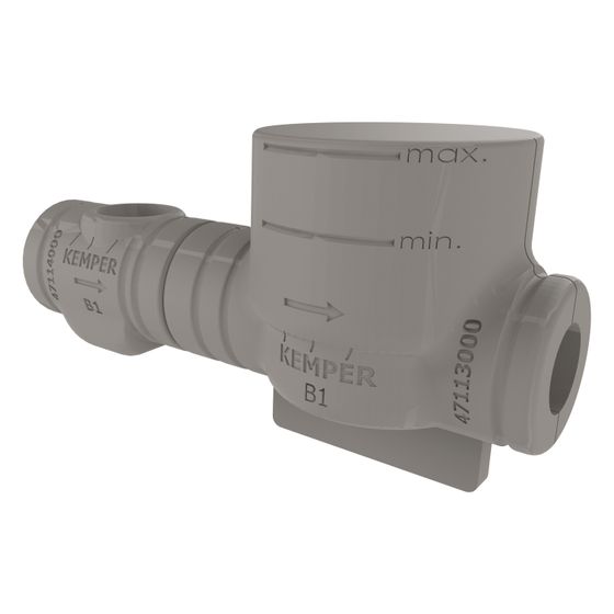 Kemper Dämmschale für WZ-Kombi Classic mit Verschlussclips, DN 20, Polyethylen, Figur 471&nbsp;16