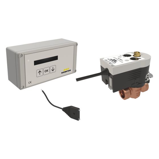 Kemper Leckage-Sicherheitssystem mit Steuereinheit, Wasserfühler und VAV, DN 15, PN 16, 230V, Figur 620&nbsp;00