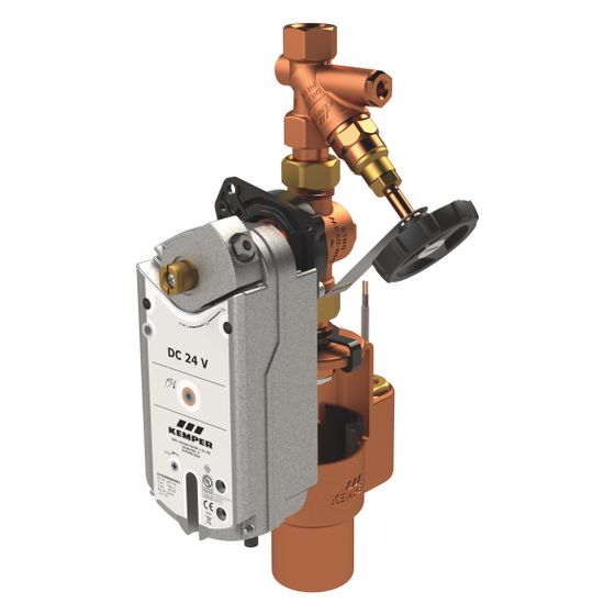 Kemper KHS Spülgruppe 24V, DN 15, PN 16, Figur 684 00