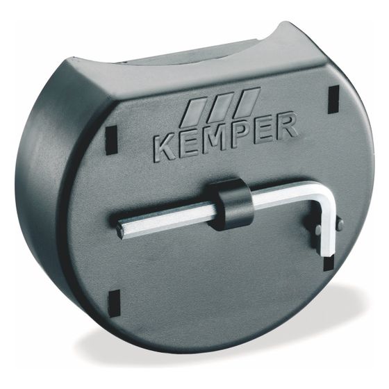 Kemper Verschlusskappe und Überströmkappe für Basis-Modul DN 15 bis DN 25, Kunststoff, 7000000100