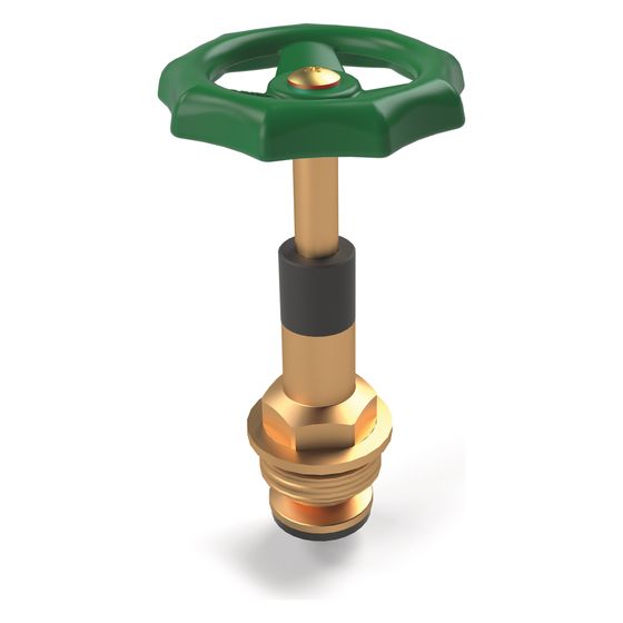 Kemper Absperr-Oberteil Eco mit EPDM-Sitzdichtung, DN 25, für Figur 170 und 171, Rotguss, E01011700002500