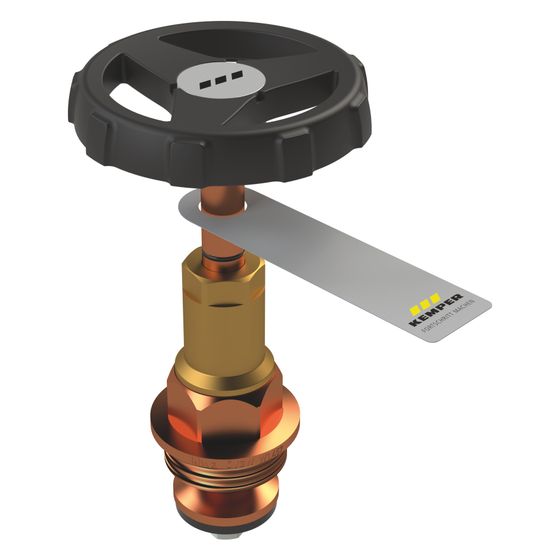 Kemper Weser Absperr-Oberteil, EPDM-Sitzdichtung DN 50, für Figur 173, 183 und 190, Rotguss, E010117302050KP