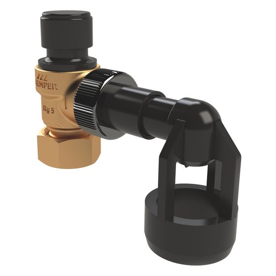 Kemper Sicherheitsventil SV für Sicherheitsgruppe DN 20-32 Figur 714/715/716 0G, 6 bar, E01097140102000