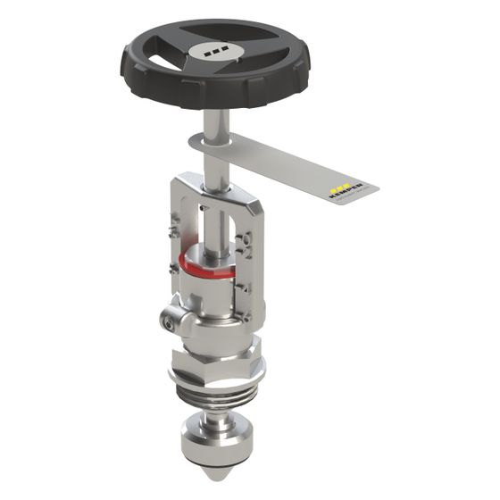Kemper Niro Drosseloberteil, DN 15, EPDM-Sitzdichtung, Edelstahl, E012007800015KP