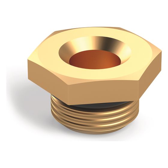 Kemper Stopfen lose mit O-Ring-Abdichtung, G 1/4