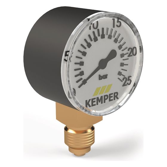 Kemper Vordruckmanometer für Flanschen-DM Figur 711 00, 1-25 bar, T51007000000300